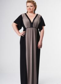Maxi šaty pro obézní ženy 2