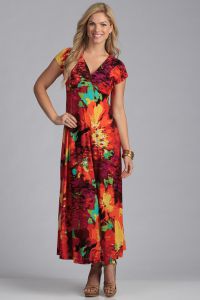 Cvjetni Maxi haljina 4