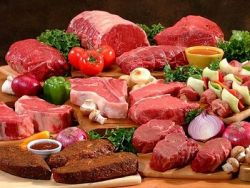 dijetalna povrća i meso
