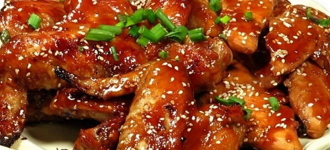 пилешки крила на корейски