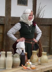 středověké šaty 5