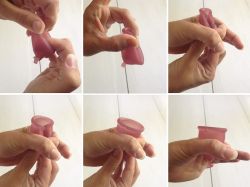 kako uporabljati menstrualno skodelico