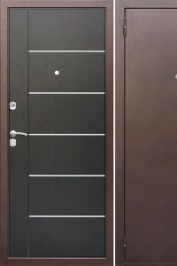 Metalowe drzwi z profilowaniem6