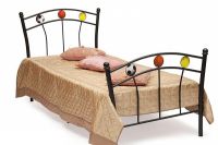 metalowe łóżko pojedyncze z tapczanem 8