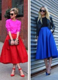 Midi sukně 2016 módní trendy4