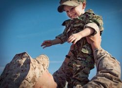 vojenské vlastenectví dětí