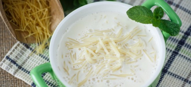 mliječni noodles gossamer recept