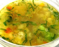 minestrone zeleninová polévka