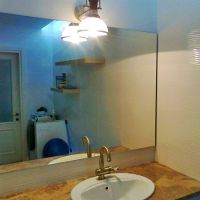 Осветљени купатилски огледало4
