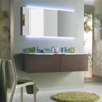Осветљени купатилски огледало8