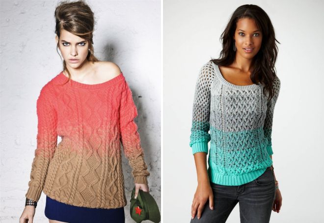 плетени џемпери за жене