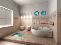 Moderní design koupelny 1