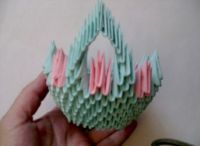 modulární třída origami košíku master class 12