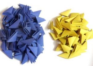 Modulární origami - drak1