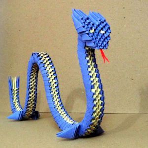 Модулен оригами - дракон26