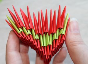 Modularny origami - dragon33