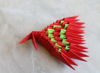 Modulární origami - dragon40