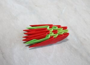 Modulární origami - dragon50