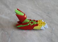 Modulární origami - dragon53