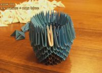 modulární origami owl11