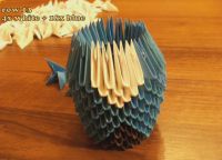 modulární origami owl133