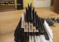 modulární origami owl24