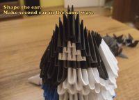 modulární origami owl5