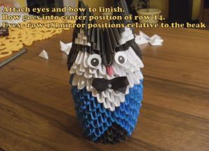 модулен оригами owl28