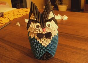 modulární origami owl 29