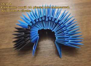 modulární origami owl5