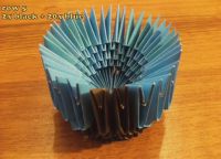 модулен оригами бухал