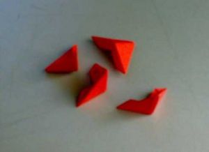 Modularna origami - ladja1