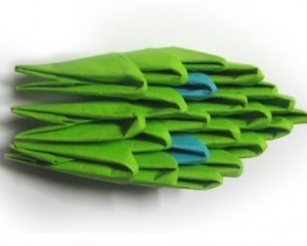 modułowy wąż origami 13