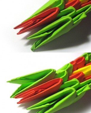 modułowy wąż origami 19