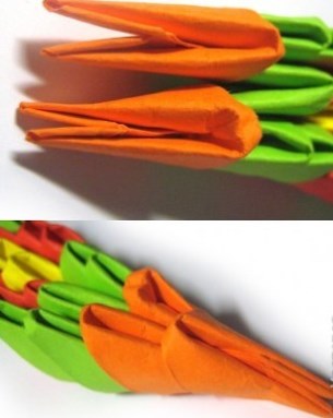 modułowy wąż origami 21