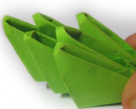 modulární hadí origami 7