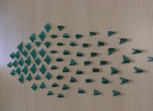Модулен оригамийски лале14