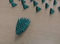 Модуларни оригами тулип16