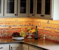 mozaikový panel pro kuchyň 2