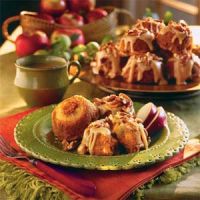 jablečné a skořicové muffiny