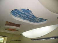 Многостепенни тавани от гипсокартон2