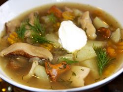 zupa grzybowa ze świeżych borowików