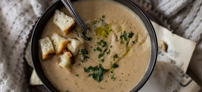 Krem - Bijela juha od gljiva