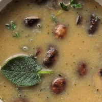 juha od gljiva na vodi