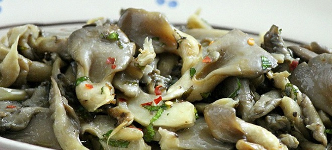 Korejski "gljive" - ​​recept