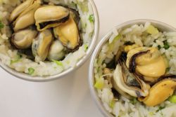 salata s rižom i dagnjama