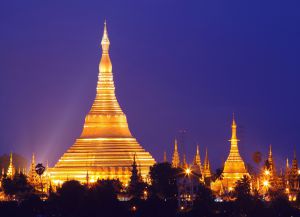 Пагода Shwedagon в Янгоне