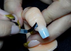 gel pro rozšíření nehtů na špičkách 10