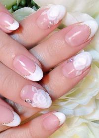 Nails bijeli francuski 2