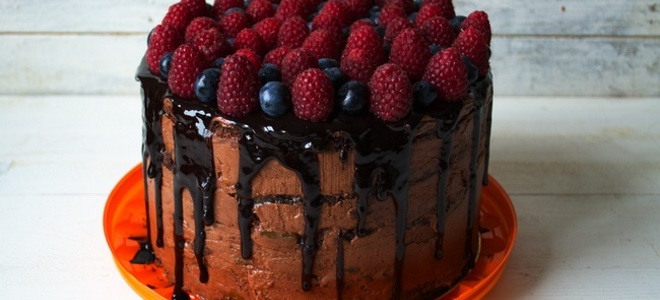 Шоколадова гола торта
